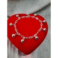 ราคา สร้อยข้อมือ ข้อเท้า เด็ก ผู้ใหญ่ เงินแท้ ลายโซ่กระพรวนหลายเม็ด เสียงดังขึ้น มีทั้งขนาดเด็ก ผู้ใหญ่ หรือข้อเท้า (20562981905)