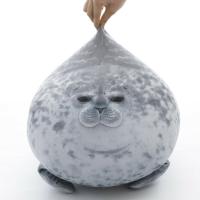 ราคา Moon night J Chubby Blob Seal Plush Animal Toy Cute Ocean Pillow Pet Stuffed Doll Kids Gift my (20961922001)