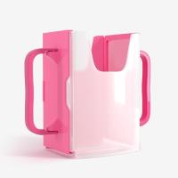 ราคา D0077กล่องกันบีบ กันบีบกล่องนม สำหรับใส่นม ผลไม้กล่อง ป้องเด็กบีบกล่อง หกเลอะ (21193006972)