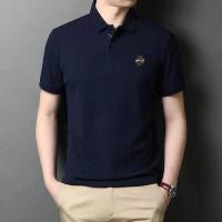 ราคา MorganDempseyoKyB เสื้อยืดแขนยาวผู้ชายเสื้อยืดเสื้อโปโล Lapel เสื้อสำหรับผู้ชายวัยกลางคนแบบหนาอบอุ่นพลัสกำมะหยี่ (17389255372)
