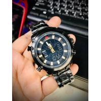 ราคา Watchtime D ziner นาฬิกาข้อมือยี่ห้อแบรนแท้ กันน้ำ100 มีสายหนังและสายเลท สลับสายเปลี่ยนได้ พร้อมกล่องแบรนด์แถมป้ายรับประกัน (13371926611)