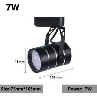ราคา โคมไฟติดผนังไฟสปอตไลท์ไฟติดตามทางเดินราวไฟ Led ราง220V ไฟสปอตไลท์ทรงซังข้าวโพด3W 5W 7W การตกแต่งบ้านร้านเสื้อผ้า (17901774741)