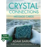ราคา make us grow ไพ่แท้ หายาก Crystal Connections Message Cards ไพ่ทาโรต์ ไพ่ออราเคิล ไพ่ยิปซี ทาโร่ คริสตัล crystals tarot oracle (16629409279)
