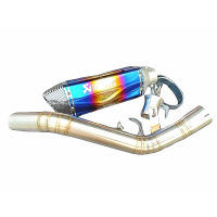 ราคา ท่อไอเสียมอไซ ท่อนินจาZX25R ชุดท่อสลิปออน KAWASAKI Ninja ZX 25R นินจา แซดเอ็กซ์ 25อาร์ ปลายท่อ AK14 นิ้วรุ้งปากเคฟล่า (12771844307)