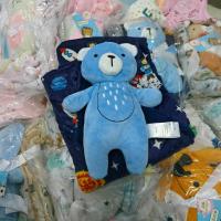 ราคา ผ้าห่มเด็กแรกเกิดพร้อมตุ๊กตากอด ผ้ากำมะหยี่เนื้อนุ่ม (19928514817)