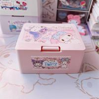 ราคา Hayating Sanrio My Melody Cinnamoroll กล่องเครื่องประดับกล่องเก็บเคสแบบพับปิดได้ Kuromi Kitty สร้อยคอแบบพกพาสำหรับเป็นของขวัญ (20043161465)