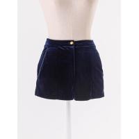 ราคา topshop กางเกงขาสั้น ผ้ากำมะหยี่สีน้ำเงิน ของใหม่มีป้าย ป้ายแบรนด์ระบุไซส์ EUR 34 Preloved (20614568757)