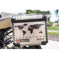 ราคา GSA Adventure Motorcycle Reflective Decal Kit World Adventure R1200 for Touratech Panniers (12138813474)