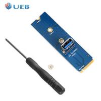 ราคา M 2คอมพิวเตอร์เป็นตัวแปลง USB 3 0สำหรับ BTC Miner PCI E X16 PCI Express Riser Card (16032787885)