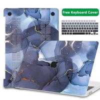 ราคา 2023ดีไซน์ใหม่เคสพิมพ์ลายหินอ่อนสองด้าน บน ล่าง สำหรับ Macbook Air M2 Pro 13 A2681 A2941 A2338 M1 Air13 A2337 A2179 A1932 Pro14นิ้วพร้อมแผ่นครอบแป้นพิมพ์ (20368677141)