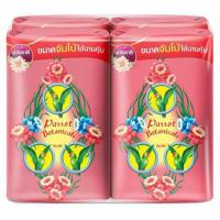 ราคา พฤกษา นกแก้ว สบู่ก้อน กลิ่นบุปผชาติ 105กรัม x 4 ก้อน (14116754344)