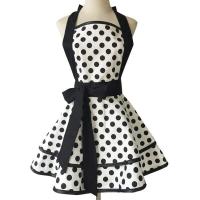 ราคา ผ้ากันเปื้อนสีดำและสีขาวทุกวันผ้ากันเปื้อนผ้าฝ้ายเรียบง่ายศิลปะการอบครัวภาพวาดดอกไม้งาน OverallsYoucheng (19622416878)