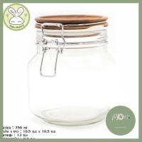 ราคา ขวดโหลแก้ว ฝาสปริง รุ่น ฝาไม้ มาแรง ร้าน PP702 (4299496793)