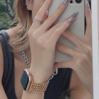 ราคา Metal Strap for Apple Watch Band 38mm 40mm Stainless Steel for iwatch 7 41mm 45mm correa Bracelet for iwatch serier 6 se 5 4 3 2 (20462155542)