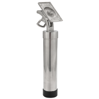 ราคา Boat Fishing Rod Holder Adjustable Fishing Rod Holder Boat Rod Holder Silver (19592475687)