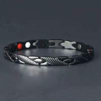 ราคา Suikone สร้อยข้อมือมังกรแม่เหล็กแฟชั่นสำหรับผู้ชายสร้อยข้อมือสร้อยหินคู่รักที่เรียบง่ายและบรรยากาศสร้อยข้อมือลวดลาย (17605326425)