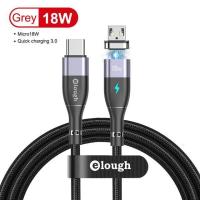 ราคา yqcx001 sell well Elough 60W USB C To USB Type C Cable PD Magnetic Quick Charge Cable Wire Cord For iPhone X Xiaomi MacBook USB Micro Cable Type C (17011464181)