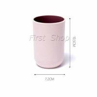 ราคา First แก้วน้ำพลาสติกแข็ง แก้วกาแฟของชำร่วย ของที่ระลึกงานแต่ง แก้วสกรีนโลโก้ ของที่ระลึกงานเกษียณ Double Color Cups (11308825491)