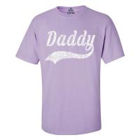 ราคา New Daddy Classic เบสบอลชายเสื้อยืดเสื้อวันพ่อสีม่วงเสื้อยืดผู้ชายแบบสั้น Men T Shirt Short (20756684272)