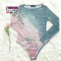 ราคา บอดี้สูท แขนยาว ผ้าซีทรู เสื้อบอดี้สูท เสื้อซีทรู (19786653246)