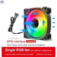 ราคา COOLMOON พัดลมเคสคอมพิวเตอร์ PC TY1 120มม 6PIN 5V เงียบ1200RPM พัดลมทำความเย็นคอมพิวเตอร์พัดลมระบายความร้อนพัดลมระบายความร้อน CPU (20759644642)