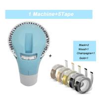 ราคา C12965เครื่องพิมพ์ฉลาก Xpress 3D ลายนูนสำหรับ CIDY And MOTEX Tape ลายนูนขนาด9มม 3ม เครื่องพิมพ์ดีดแบบเดียวกัน DYMO 12965 (17380506198)