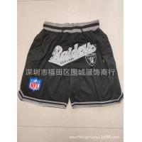 ราคา 2023กางเกงบาสเกตบอลเพียงแค่อย่ากางเกงลำลองสไตล์เกาหลี Nfl Raiders สีดำกระเป๋ากางเกงลำลองสไตล์เกาหลีกางเกงบาสเกตบอลกางเกงกีฬากางเกงลำลองสไตล์เกาหลีฐานกางเกงขาสั้นกางเกงลำลองสไตล์เกาหลี (17641955797)