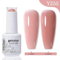 ราคา Arte Clavo Autumn Winter Series Jelly Gel Nail 15ml LED Polish Nail Hybrid Varnish Matt Top Base Coat Nail Art Gellak Primer (17323291968)