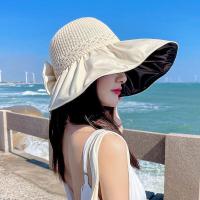 ราคา หมวก ผู้หญิง หมวกกัน แดด หมวกกันแดดสวยๆ ป้องกันรังสียูวี Anti UV กันยูวี หมวกดวงอาทิตย์ (16836337475)