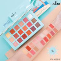 ราคา ODBO SUNDOWN 18 COLOR EYESHADOW PALETTE โอดีบีโอ ซันดาวน์ เอธธีน คัลเลอร์ อายแชโดว์ พาเลท OD243 (10309566067)