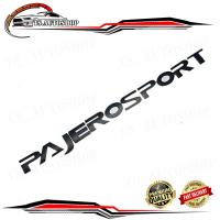 ราคา โลโก้ PAJERO SPORT ติดฝากระโปรงหน้า Logo PAJERO SPORT สีดำด้าน มีบริการเก็บเงินปลายทาง (13607118934)
