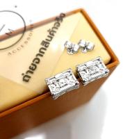 ราคา ต่างหู ตุ้มหูติดหู LV พร้อมส่ง ถูกที่สุด งานดีสุด LV007 (20265327384)