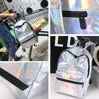 ราคา กระเป๋าเป้สะพายหลัง กระเป๋าเป้สะพายหลััง สีรุ้งโฮโลแกรม กระเป๋าแฟชั่นสตรี Christmas Gift (10447177325)