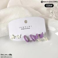 ราคา ต่างหูเซ็ท ต่างหู ชุดต่างหู สไตล์เกาหลี พร้อมส่งจากไทย (16448536331)