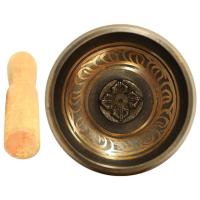 ราคา Bowl Singing Tibetan Bowls Sound Yoga Meditation Chakrazen Brass Bell Crystalhimalayan Antiquechanting Nepalesemetalring Bow (18825323484)