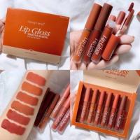 ราคา Hengfang Lip Gloss ยกเซต 6 แท่ง เนื้อแมท ลิปจุ่ม H7029 (9546135368)