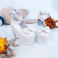 ราคา 60 centimeters Luoli doll shoes slipper 7 cm high heels 3 feet BJD barbie sneakers (17225808844)