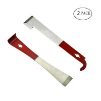 ราคา 2 แพ็คสแตนเลสเครื่องมือเลี้ยงผึ้ง Hive Scraper เครื่องมือกรอบสี่เหลี่ยม Lifter และอุปกรณ์เครื่องขูดสำหรับผึ้ง (1286738233)