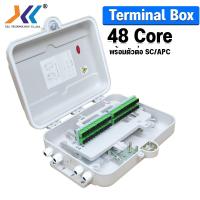 ราคา ตู้เเยกสายไฟเบอร์ออฟติก กล่องพักสาย Fiber Optic Box กล่องสำหรับพักจุดเชื่อมต่อสายไฟเบอร์ออฟติก 48 Core (20547526612)