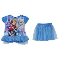 ราคา เสื้อผ้าเด็กลายการ์ตูนลิขสิทธิ์แท้ เด็กผู้หญิง ชุดเจ้าหญิง ดิสนีย์ ชุดแขนสั้น ชุดแฟชั่น ชุดเสื้อกางเกง Frozen Disney ผ้ามัน DFZ218 91 BestShirt (11274024649)