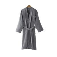 ราคา Five star hotel bathrobe female winter lovers all cotton gown toweling men long summer and bibulous rate dry bathrobe (15672678115)