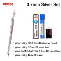 ราคา Rotring 800 0 50 7Mm ดินสอกดโลหะสีดำ เงินดินสออัตโนมัติ1ชิ้น (20518450588)
