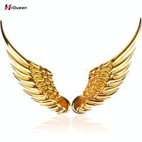 ราคา Hiasan Mobil ปีกนางฟ้าสเตอริโอโลหะสติ๊กเกอร์ติดรถ3D สำหรับรถยนต์สติกเกอร์ติดรถยนต์ปีกใหญ่3D รถโครเมี่ยม (18567906646)