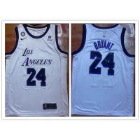 ราคา 2023 nba jersey Los Angeles Lakers No 24 Kobe Bryant white basketball jersey (19784701717)