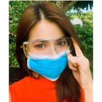 ราคา แว่นตานิรภัย แว่นตาเซฟตี้ สามารถป้องกันเชื้อโรค จากการไอ จาม กันลม กันฝุ่นละออง สะเก็ดสิ่งแปลกปลอมต่างๆ มี 8แบบให้กดเลือกซื้อกันได้เล๊ยยย แว่นสงกรานต์ แว่นกันน้ำ ราคาถูกที่สุด (1573652597)