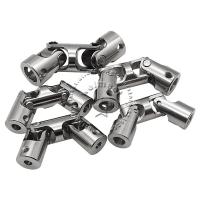 ราคา 4mm 5mm 6mm 8mm 10mm Metal Three section Universal Joint Coupling Shaft Motor Connector Coupler (18847054075)