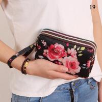 ราคา กระเป๋าโทรศัพท์ผ้าใบความจุขนาดใหญ่1ชิ้นกระเป๋าสตางค์ใบสั้นมีซิปสามชั้นใส่เหรียญกุญแจกระเป๋าเก็บบัตรของกระเป๋าเงินสำหรับผู้หญิงกระเป๋าเงินสตรีกระเป๋าพิมพ์ลาย (18213680828)