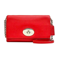 ราคา กระเป๋าสะพาย COACH แท้ รุ่นหรูจาก Shop หนังแท้ หนังนิ่ม สะพายเฉียงได้ ทรงสวยมาก รุ่นหายาก Coach 53083 Crosstown Crossbody in Polished Pebble Leather (13551841225)