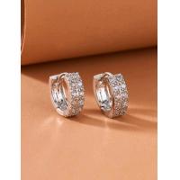 ราคา ProudGallery ต่างหูห่วง ต่างหูแฟชั่น น่ารักๆ สไตล์เกาหลี ต่างหูไฮโซ ต่างหูออกงาน Hoop Earrings งานดี เกรดพรีเมี่ยม (16467533259)