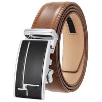 ราคา Belt For Men New Fashion Men Belt Mens Cow Leather Belt 3 5cm Business Casual Belt Male Automatic Buckle Belts for Men Man 110 130cm (20666591330)
